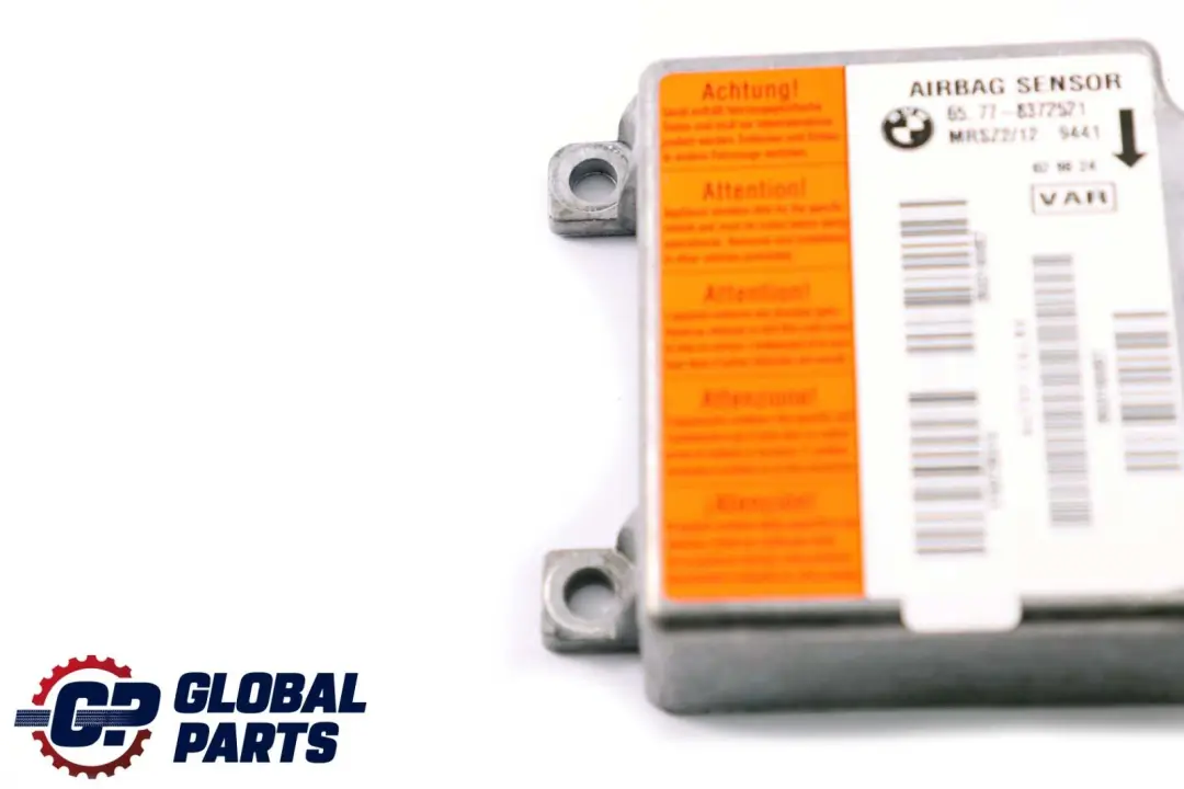 BMW 3 5 Series E39 E46 Airbag Control Unit Module - SKU 8372521 - Part number 8372521