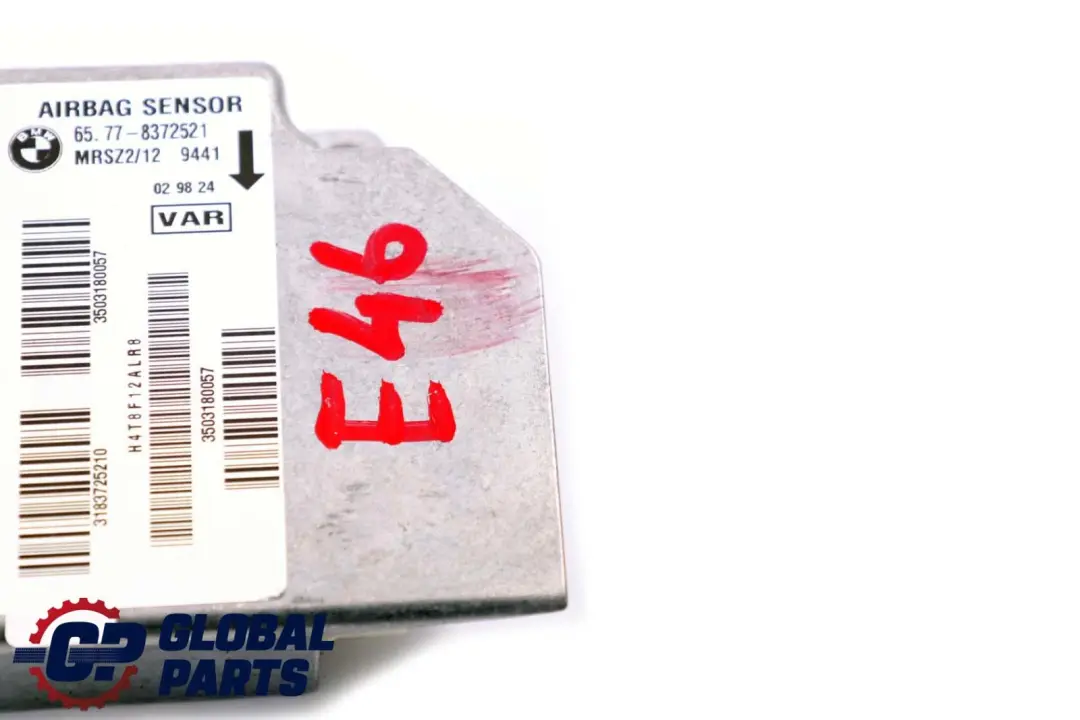 BMW 3 5 Series E39 E46 Airbag Control Unit Module - SKU 8372521 - Part number 8372521