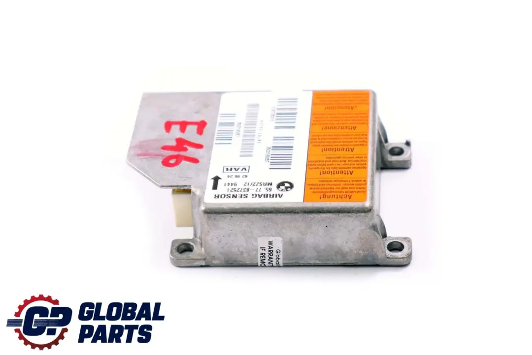 BMW E39 E46 Modulo unità di controllo airbag - SKU 8372521 - Numero di parte 8372521