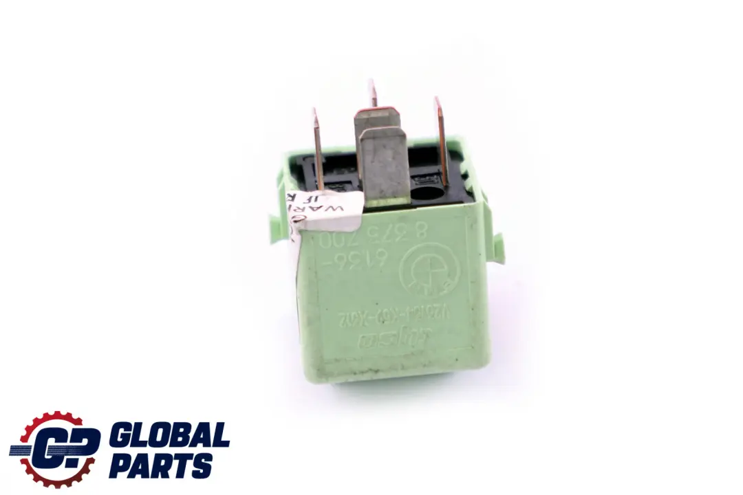 BMW E60 E63 E87 E90 E91 Relay Make Contact White Green - SKU 8373700 - Part number 8373700