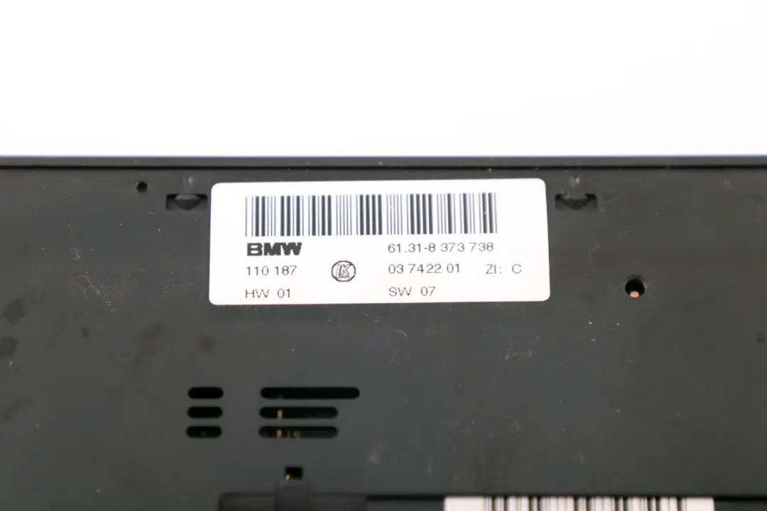BMW X5 E53 Unite Interrupteurs Console Centrale 8373740 - SKU 8373738 - Numéro de pièce 61318373738