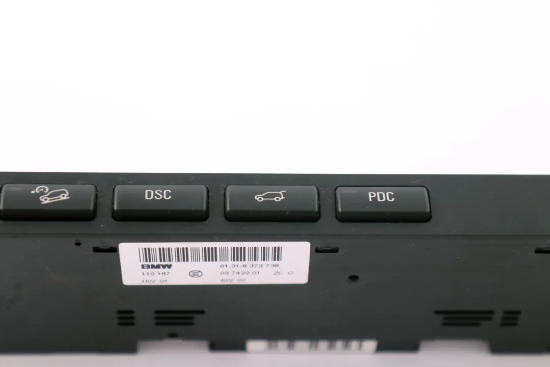 BMW X5 E53 Unite Interrupteurs Console Centrale 8373740 - SKU 8373738 - Numéro de pièce 61318373738