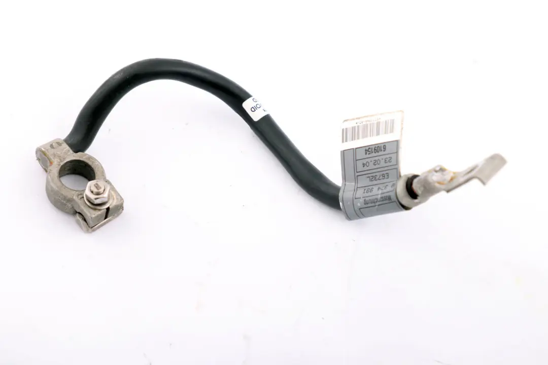 Cable Bateria Negativo para BMW Serie 3 Z4 E46 E85 E86 con número de pieza 8373946 BMW Serie 3 Z4 E46 E85 E86 Cable Bateria Negativo - SKU 8373946 - Número de pieza 8373946