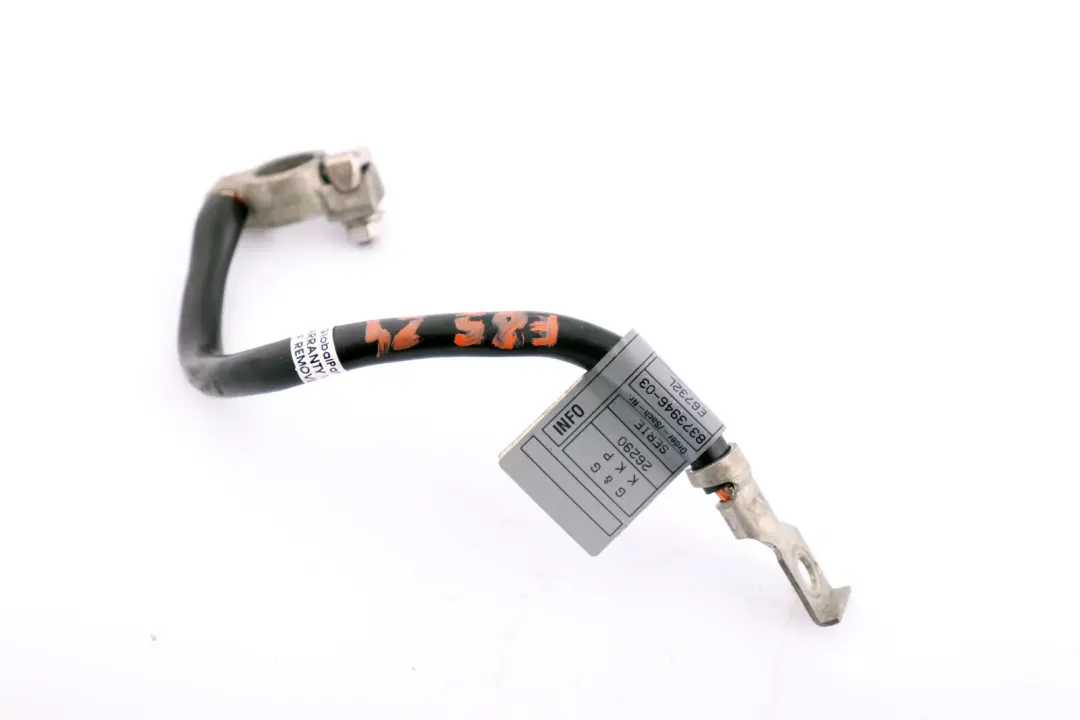 BMW Z4 E46 E85 E86 Kabel Przewód Klema Minusowa Minus - SKU 8373946 - Numer Części 8373946