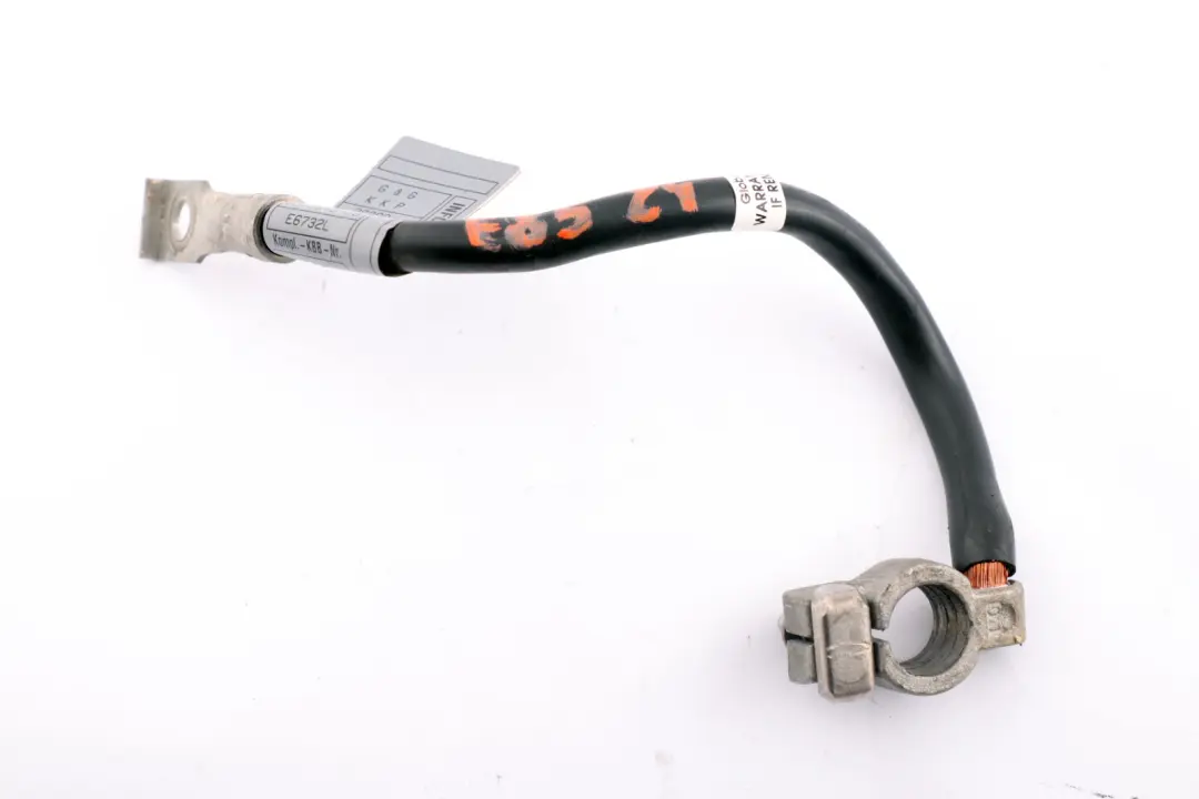 BMW Serie 3 Z4 E46 E85 E86 Cable Bateria Negativo - SKU 8373946 - Número de pieza 8373946