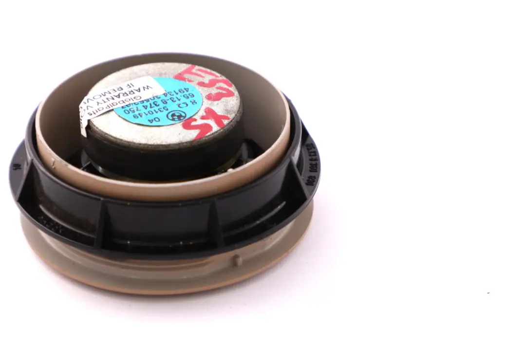 TOP-HIFI Mid-Range Loudspeaker Hellbeige Beige to BMW 3 X5 Series E46 E53 with Part number 8374750 BMW 3 X5 Series E46 E53 TOP-HIFI Mid-Range Loudspeaker Hellbeige Beige - SKU 8374750 - Part number 8374750