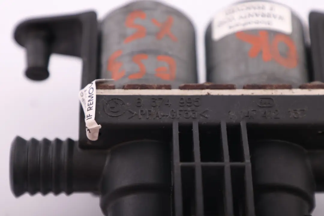 BMW 5 7 X5 Series E39 E38 E53 WATER HEATER CONTROL VALVE - SKU 8374995 - Part number 8374995