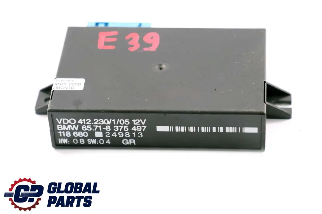 BMW E39 Cruise Control Unit Module - SKU 8375497 - Numéro de pièce 8375497