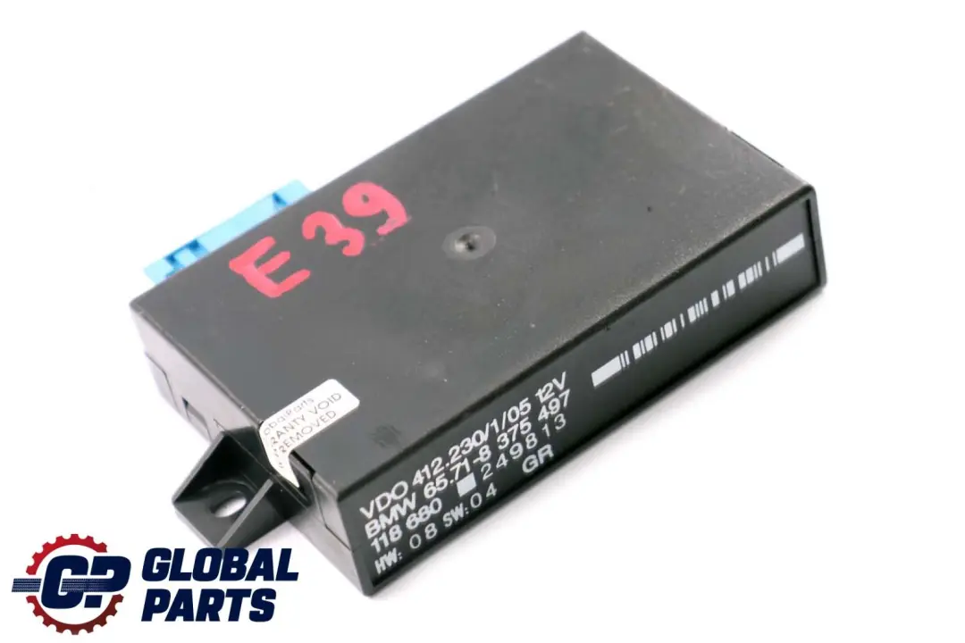 BMW E39 Cruise Control Unit Module - SKU 8375497 - Numéro de pièce 8375497
