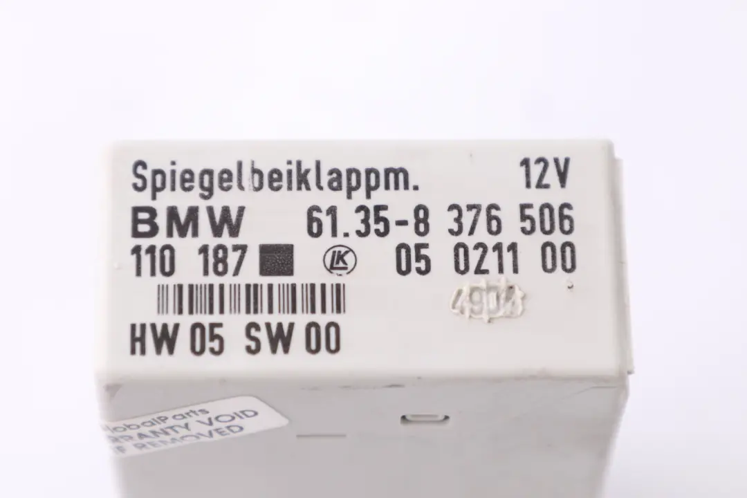 *Mini Cooper One R50 R52 R53 Modul Aussenspiegel Anklappfunktion für mit Teilenummer 8376506 *Mini Cooper One R50 R52 R53 Modul Aussenspiegel Anklappfunktion - SKU 8376506 - Teilenummer 8376506