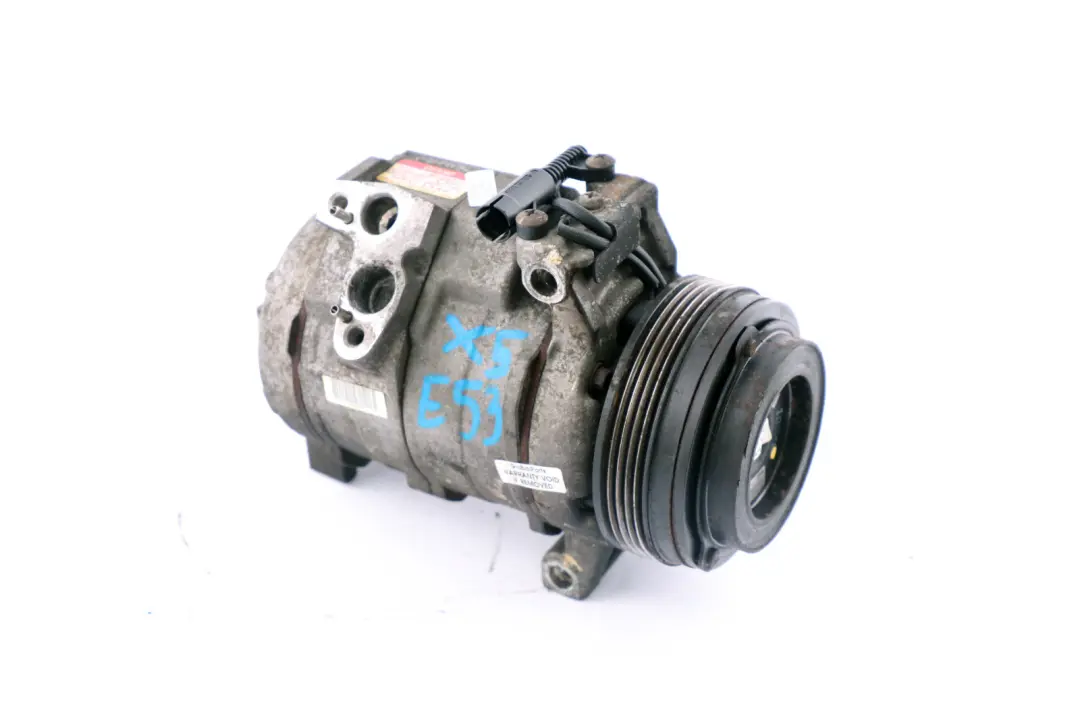 A/C Klimaanlage Klimakompressor für BMW X5 er E53 3.0i 3.0d mit Teilenummer 8377067 BMW X5 er E53 3.0i 3.0d A/C Klimaanlage Klimakompressor - SKU 8377067 - Teilenummer 8377067