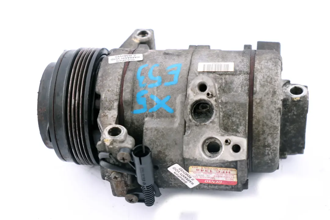 BMW X5 E53 3.0i 3.0d 4.4i A/C Pompe du compresseur de climatisation - SKU 8377067 - Numéro de pièce 8377067