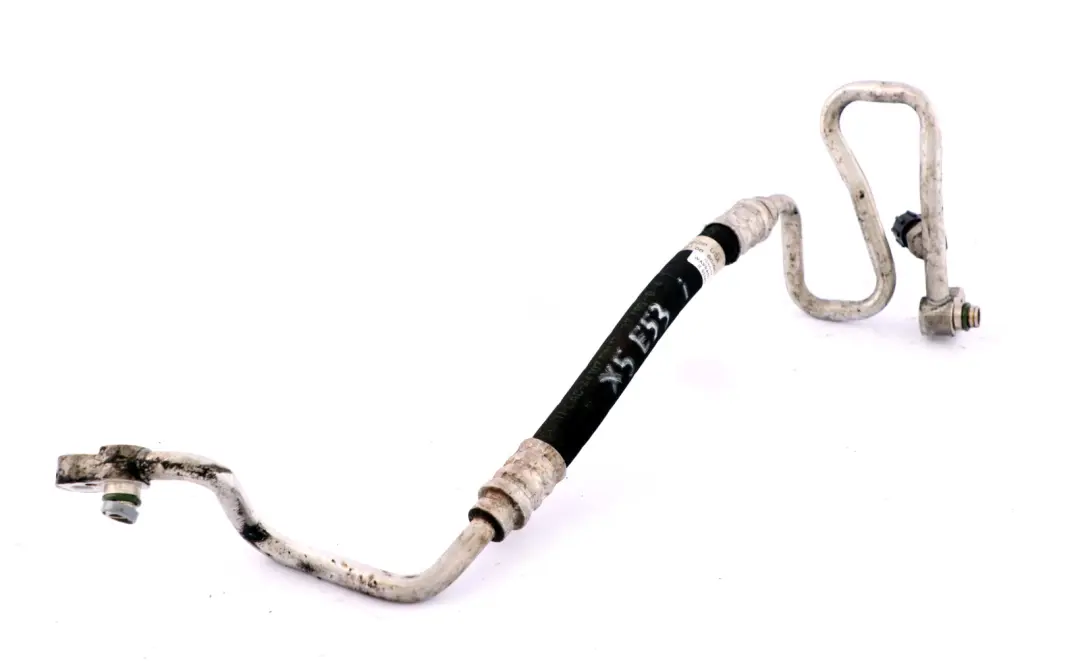 CON PRESSURE HOSE PIPE ASSY COMPRESSOR-CONDENSER PETROL to BMW X5 SERIES E53 AIR with Part number 64538377081 BMW X5 SERIES E53 AIR CON PRESSURE HOSE PIPE ASSY COMPRESSOR-CONDENSER PETROL - SKU 8377081 - Part number 64538377081