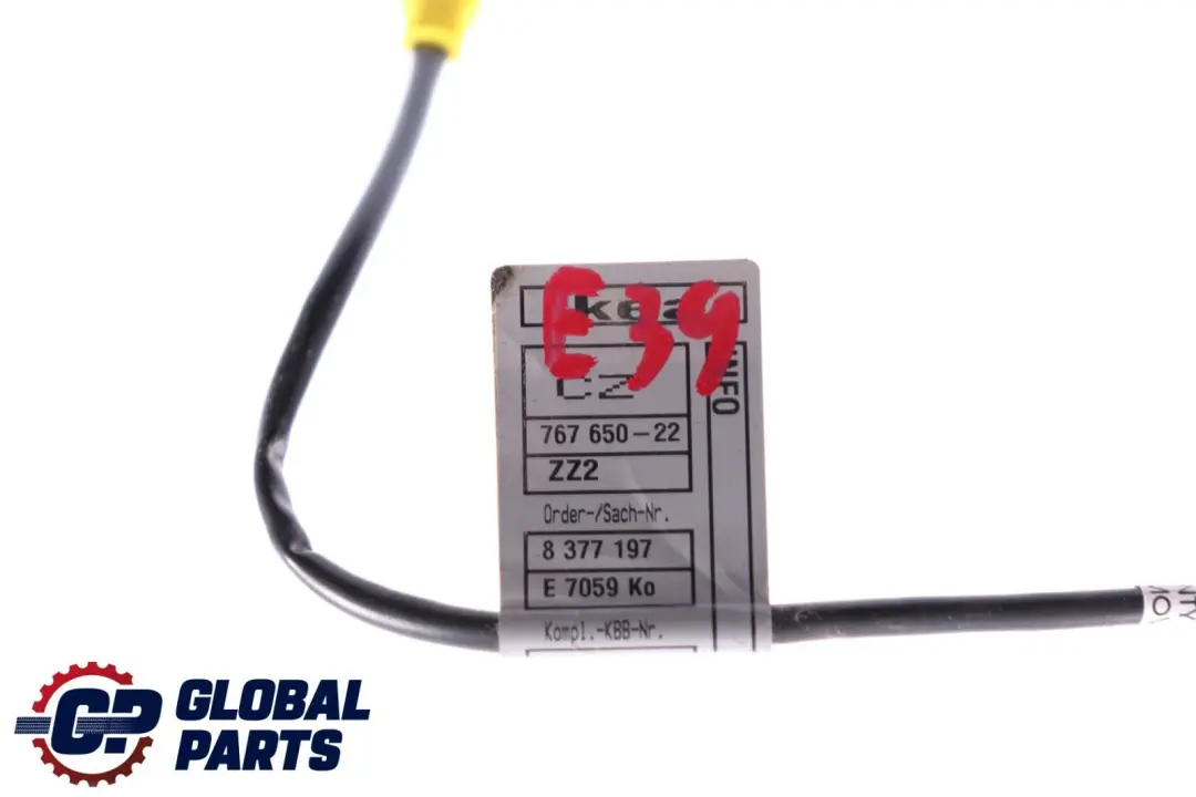 BMW 5 7 er E38 E39 Kabel Gurtstrammer Fahrerseite 425 MM - SKU 8377197 - Teilenummer 8377197