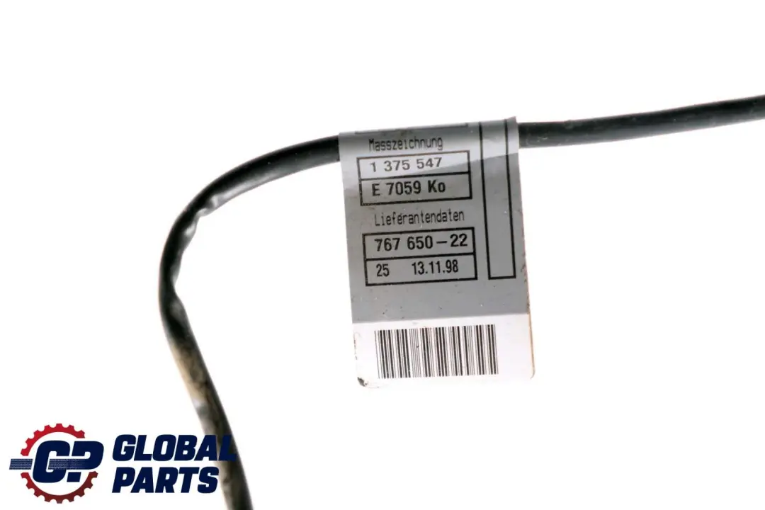 BMW 5 7 er E38 E39 Kabel Gurtstrammer Fahrerseite 425 MM - SKU 8377197 - Teilenummer 8377197