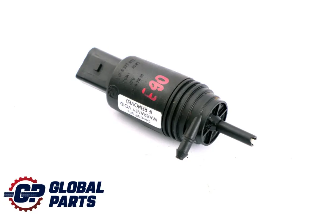 Wash pump for head lamp cleaning to BMW 1 3 5 7 Series E60 E65 E81 E87 LCI E90 E91 with Part number 67128377612 BMW 1 3 5 7 Series E60 E65 E81 E87 LCI E90 E91 Wash pump for head lamp cleaning - SKU 8377612 - Part number 67128377612