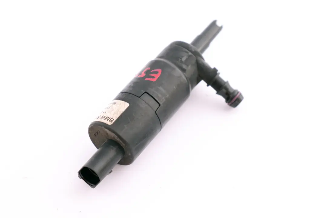 Headlight Cleaning Pump BMW E60 E61 E81 E87 E90 E91 Windshield Cleaning to with Part number 8377430 Headlight Cleaning Pump BMW E60 E61 E81 E87 E90 E91 Windshield Cleaning - SKU 8377613 - Part number 8377430