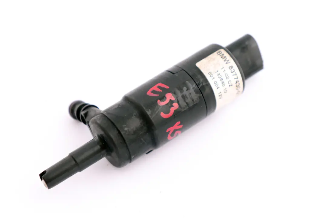 Pompe Nettoyage Phares BMW E60 E61 E81 E87 E90 E91 Nettoyage Pare-Brise pour à propos du numéro de pièce 8377430 Pompe Nettoyage Phares BMW E60 E61 E81 E87 E90 E91 Nettoyage Pare-Brise - SKU 8377613 - Numéro de pièce 8377430