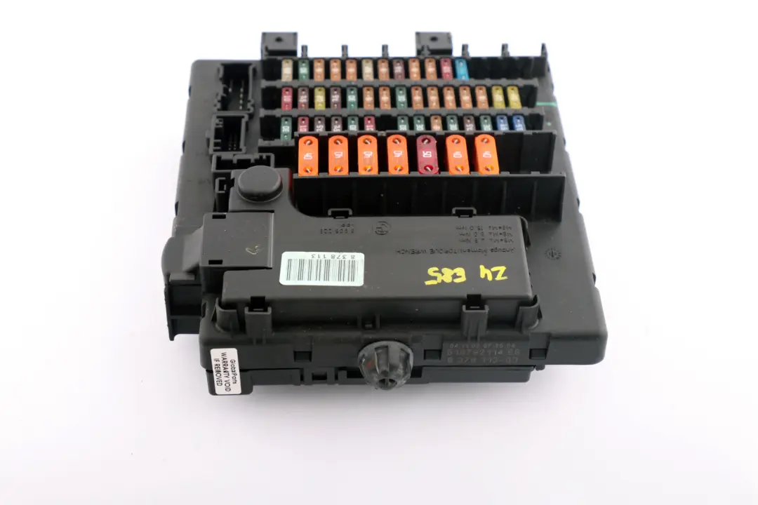 Interior Fuse Box to BMW Z4 Series E85 E86 with Part number 8378113 BMW Z4 Series E85 E86 Interior Fuse Box - SKU 8378113 - Part number 8378113