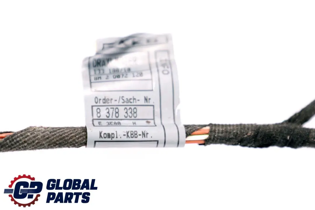 Kit Cavi Cablaggio Cavo Porta Porte Posteriore Destra SX per BMW E46 con numero di parte 8378338 BMW E46 Kit Cavi Cablaggio Cavo Porta Porte Posteriore Destra SX - SKU 8378339 - Numero di parte 8378338