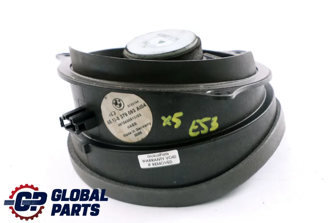 BMW E53 X5 Głośnik Stereo Drzwi Lewy Tył - SKU 8379093 - Numer Części 65138379093