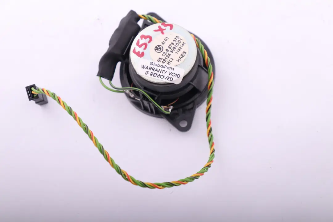 BMW X5 Series E53 Loudspeaker Loud Speaker Tweeter Front 6513 - SKU 8379375 - Part number 8379375