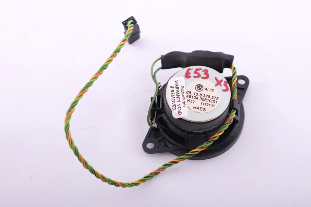 Haut-Parleur Avant 200-2.000HZ 6513 pour BMW X5 E53 à propos du numéro de pièce 8379375 BMW X5 E53 Haut-Parleur Avant 200-2.000HZ 6513 - SKU 8379375 - Numéro de pièce 8379375