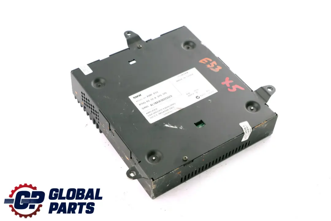 Amplificador Sistema de Altavoces Hifi 6512 para BMW X5 E53 con número de pieza 8379376 BMW X5 E53 Amplificador Sistema de Altavoces Hifi 6512 - SKU 8379376 - Número de pieza 8379376