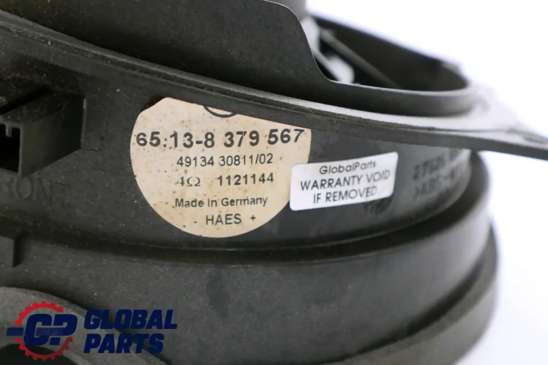 Haut-Parleur Stereo a Gauche 70-15.000HZ 6513 pour BMW X5 E53 à propos du numéro de pièce 65138379567 BMW X5 E53 Haut-Parleur Stereo a Gauche 70-15.000HZ 6513 - SKU 8379567 - Numéro de pièce 65138379567