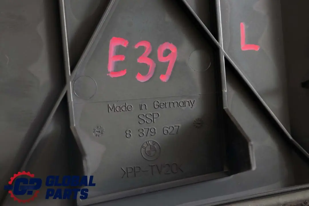 BMW E39 Izquierda Caja de Aire Microfiltro de Polen Tapa de Servicio - SKU 8379627 - Número de pieza 8379627