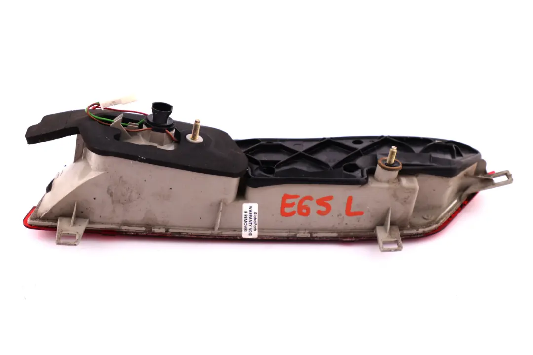 BMW 7 Series E65 E66 E67 Left Rear Light In Trunk Lid Tail Lamp N/S - SKU 8379689 - Part number 8379689