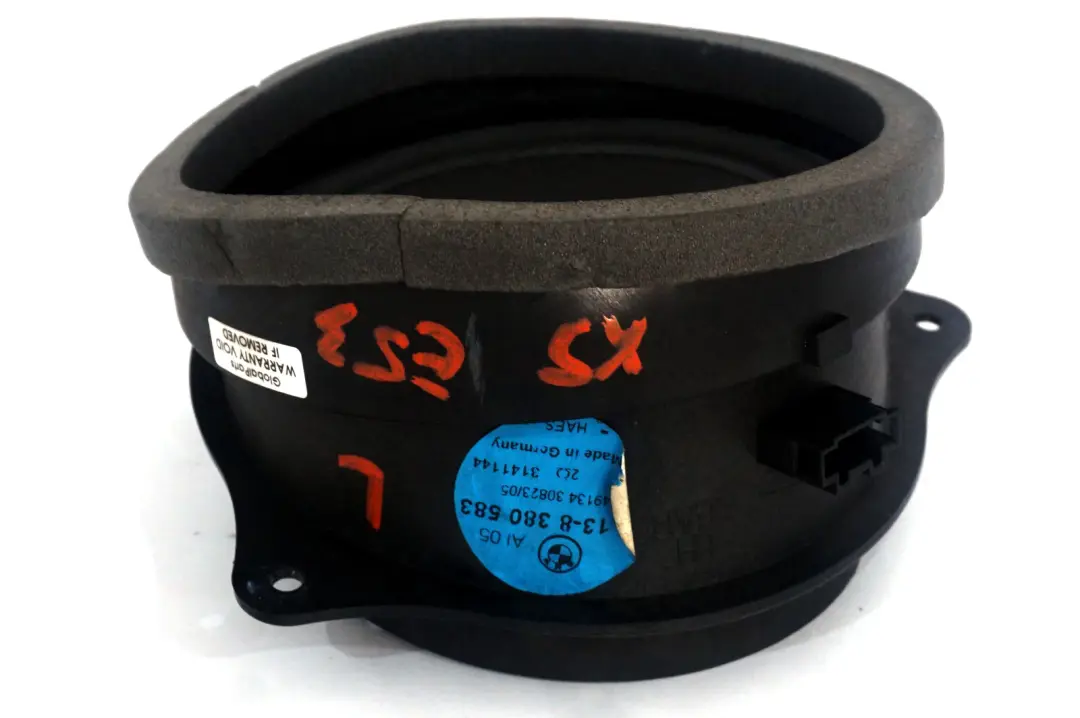 Głośnik Drzwi HiFi Tył Lewo do BMW X5 E53 o numerze 8380583 BMW X5 E53 Głośnik Drzwi HiFi Tył Lewo - SKU 8380583 - Numer Części 8380583