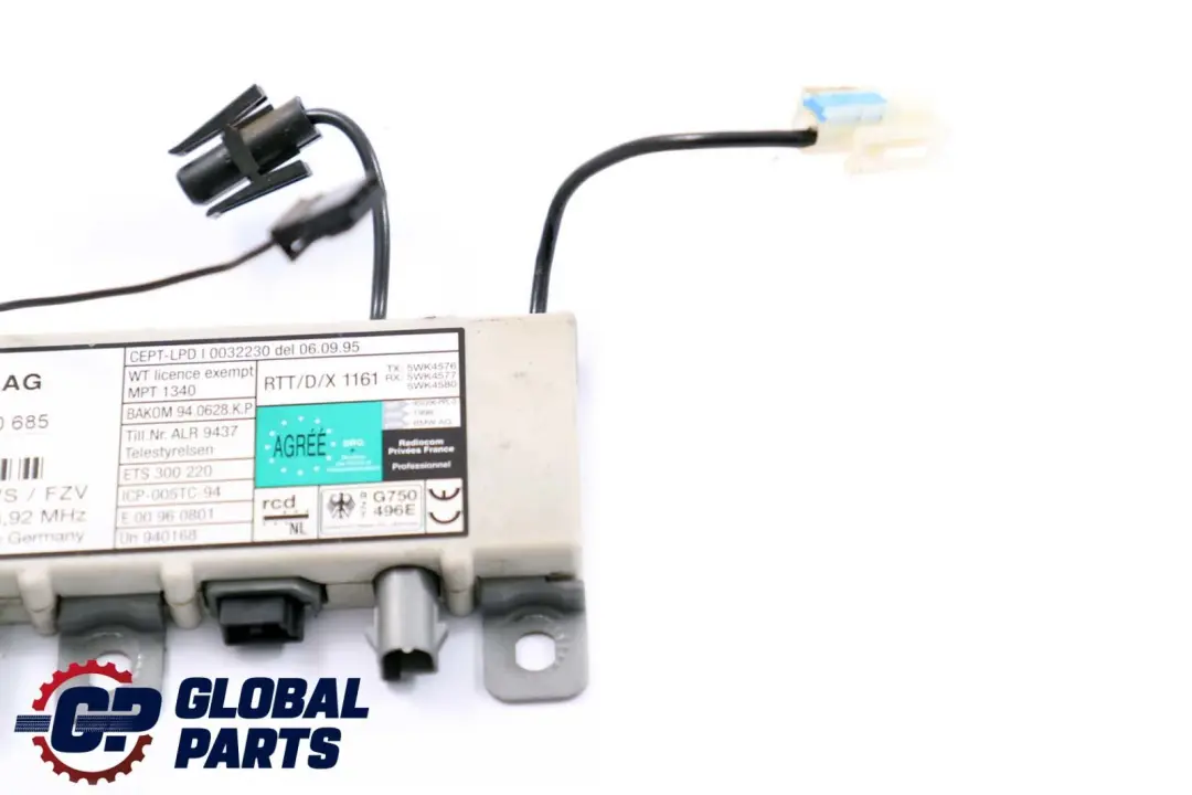 BMW E39 E38 Berlina Antena Amplificador Módulo Circuito Trampa - SKU 8380685 - Número de pieza 8380685