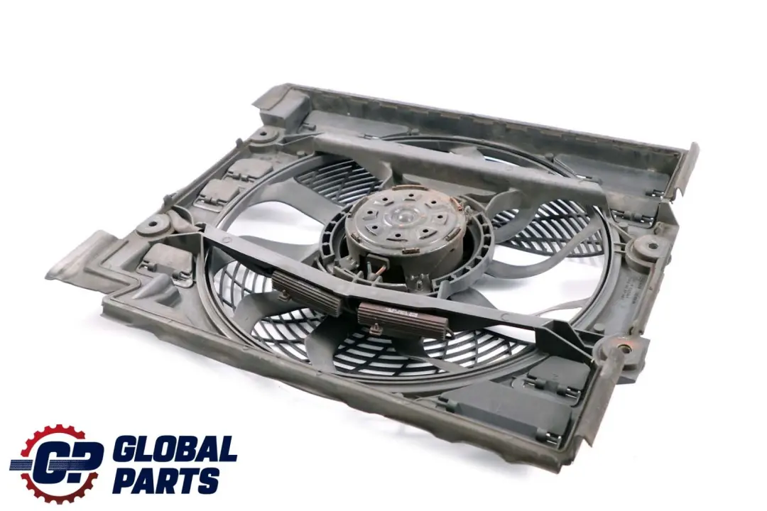 BMW 5 Reihe E39 Lüfterzarge mit Lüfter Drucklüfter Benzin 6454 838078 - SKU 8380780 - Teilenummer 8380780