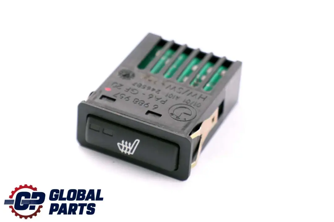 Consola Interruptor Calefacción Asiento Trasero Botón 6988957 para BMW X5 E53 con número de pieza 8381303 BMW X5 E53 Consola Interruptor Calefacción Asiento Trasero Botón 6988957 - SKU 8381303 - Número de pieza 8381303