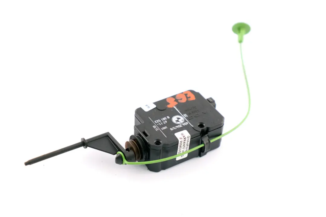 BMW 7 Series E65 E66 E67 Filler Fuel Flap Lock Opener Actuator - SKU 8381522 - Part number 6987624