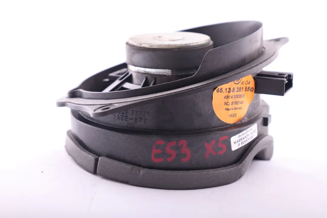 BMW X5 E53 Haut-Parleur Top Hifi Droite 70-12.000 Hz - SKU 8381550 - Numéro de pièce 8381550