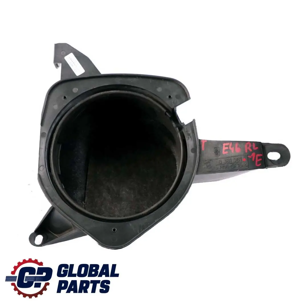 BMW 3 E46 1 Touring Rear HiFi Audio System Left Speaker Housing Bracket - SKU 8381561-1 - Part number 8381561