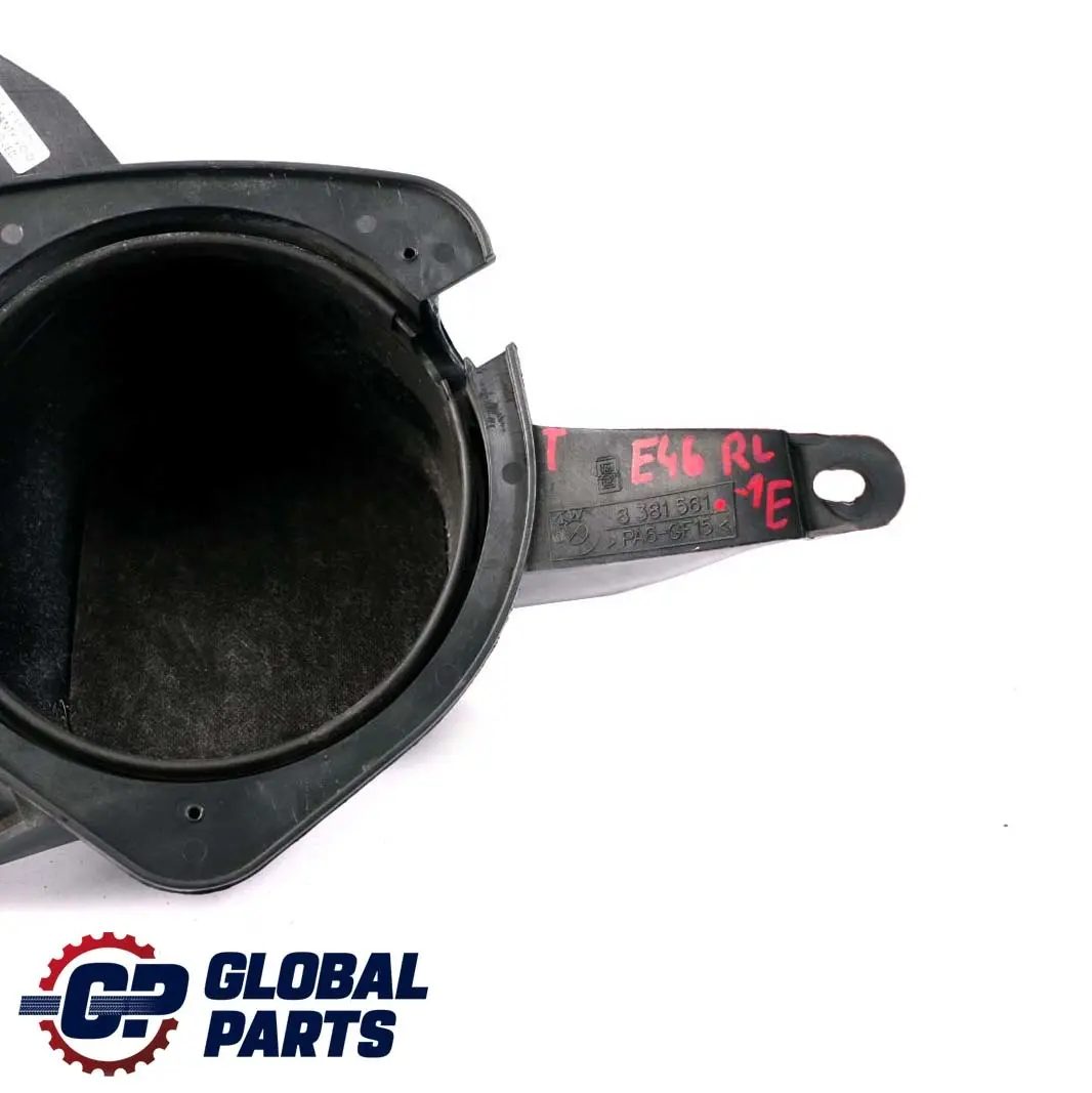 BMW 3 E46 1 Touring Rear HiFi Audio System Left Speaker Housing Bracket - SKU 8381561-1 - Part number 8381561