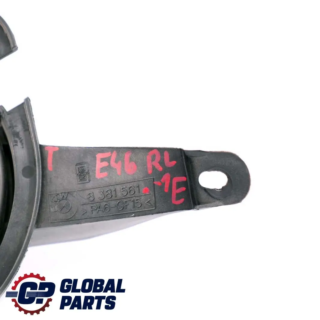 BMW 3 E46 1 Touring Rear HiFi Audio System Left Speaker Housing Bracket - SKU 8381561-1 - Part number 8381561