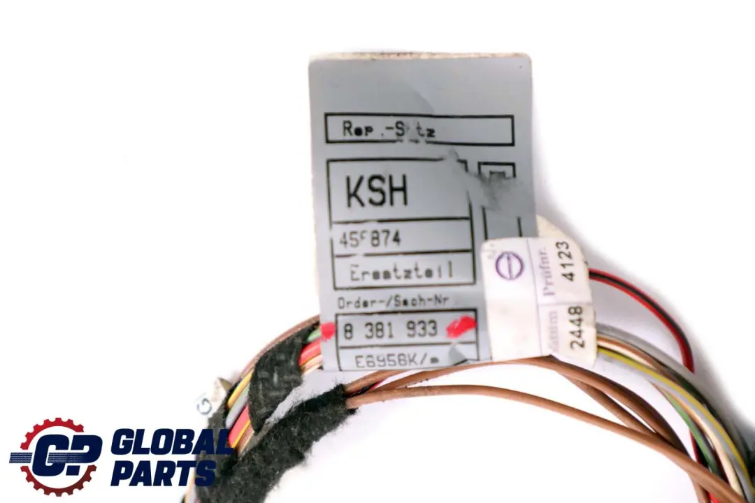 Boot Trunk Lid Tailgate Wiring Loom Harness Cable Set to BMW 5 Series E39 with Part number 8381933 BMW 5 Series E39 Boot Trunk Lid Tailgate Wiring Loom Harness Cable Set - SKU 8381933 - Part number 8381933