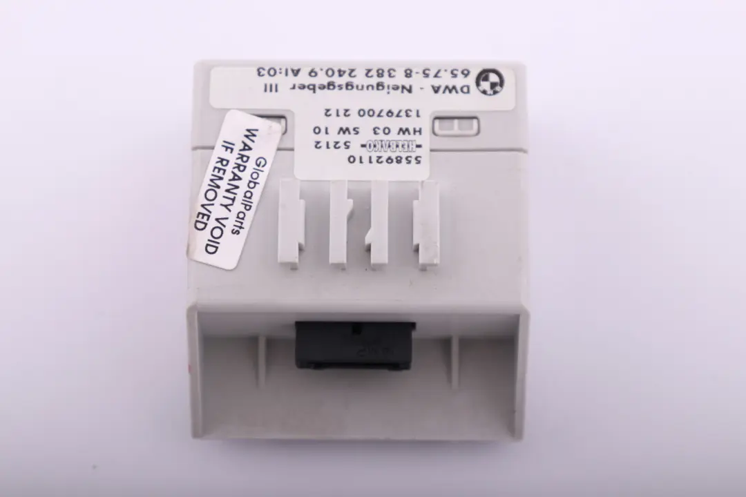 BMW 3 X5 er E46 E53 Alarm Neigungsgeber 6923209 6575 - SKU 8382240 - Teilenummer 8382240