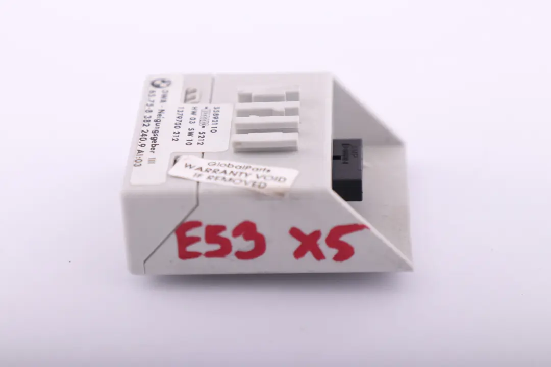 Alarm Neigungsgeber 6923209 6575 für BMW 3 X5 er E46 E53 mit Teilenummer 8382240 BMW 3 X5 er E46 E53 Alarm Neigungsgeber 6923209 6575 - SKU 8382240 - Teilenummer 8382240