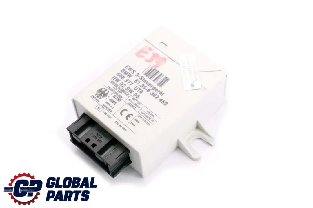 BMW X3 E83 X5 E53 E38 E39 E46 EWS 3 Central Lock Immobilizer Module ECU - SKU 8382453 - Part number 8382453