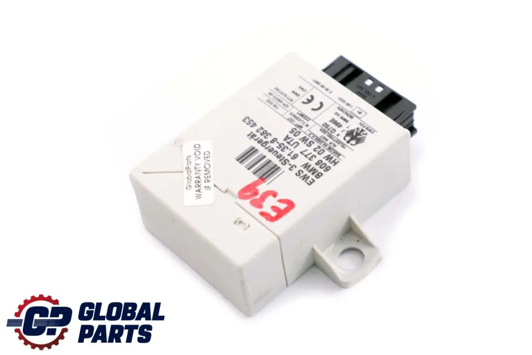 EWS Module immobilisation verrouillage ECU pour BMW X3 E83 X5 E53 E38 E39 E46 à propos du numéro de pièce 8382453 BMW X3 E83 X5 E53 E38 E39 E46 EWS Module immobilisation verrouillage ECU - SKU 8382453 - Numéro de pièce 8382453