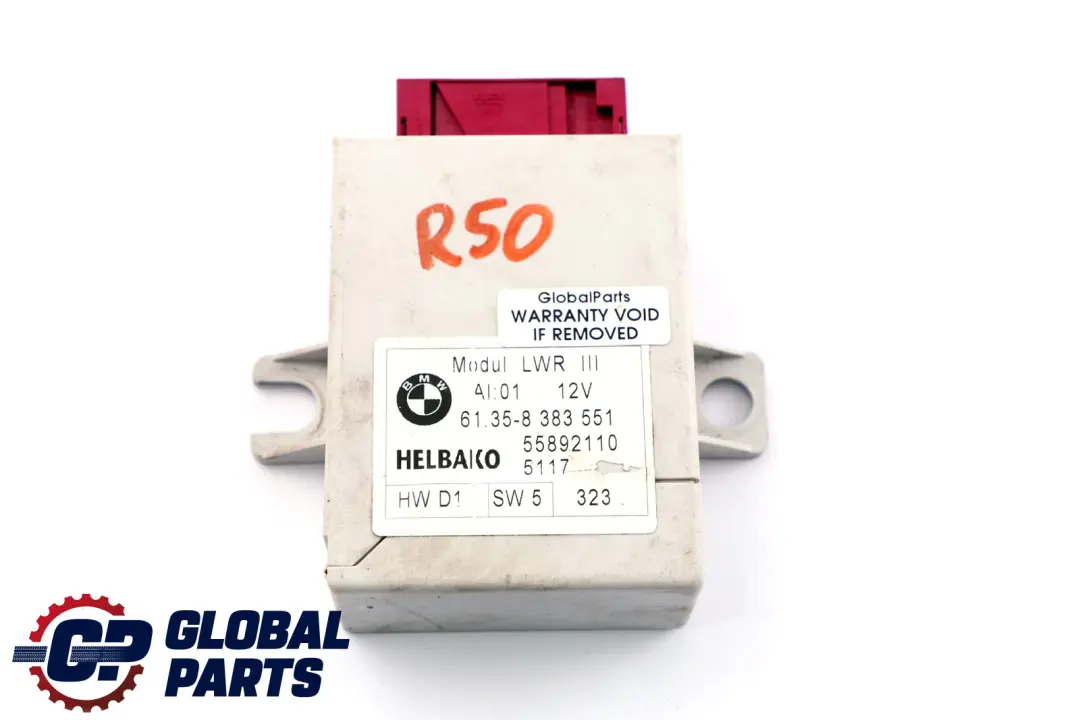Headlight Aim Range Mini R50 R53 Control Unit Module ECU Xenon  - SKU 8383551 - Part number 8383551