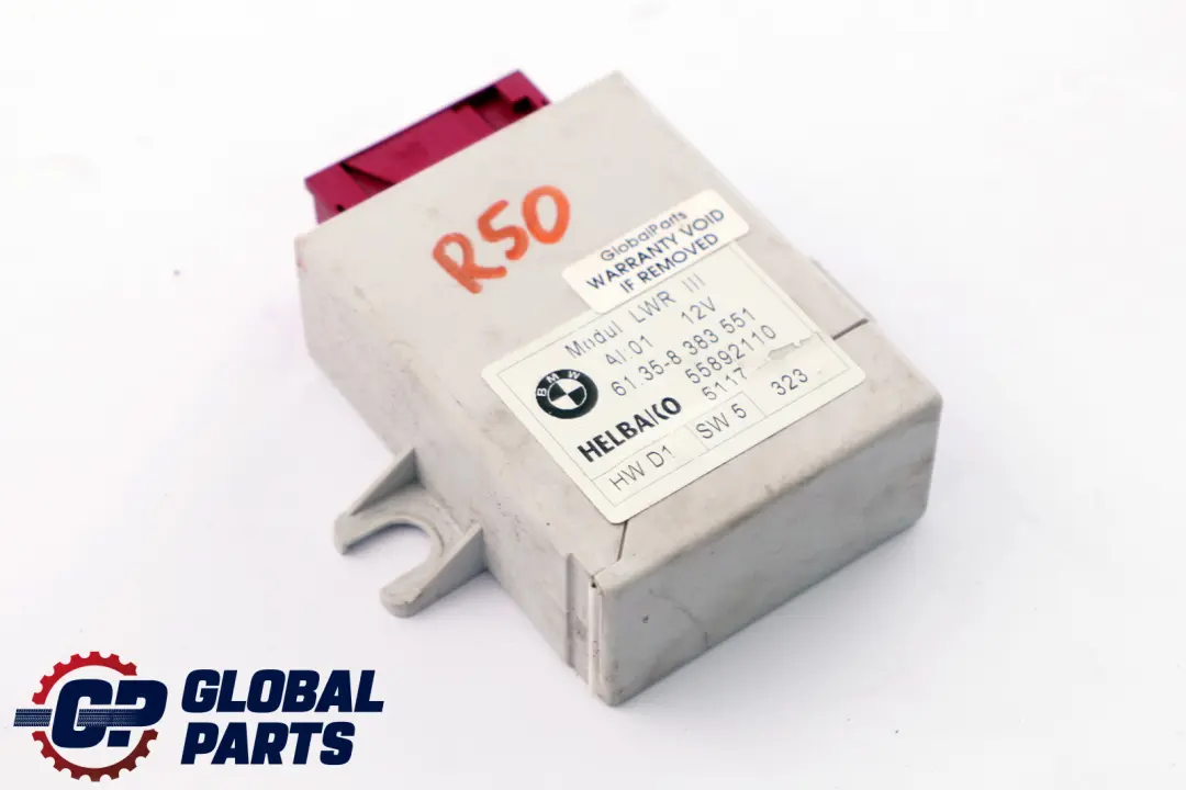 Headlight Aim Range Mini R50 R53 Control Unit Module ECU Xenon  - SKU 8383551 - Part number 8383551