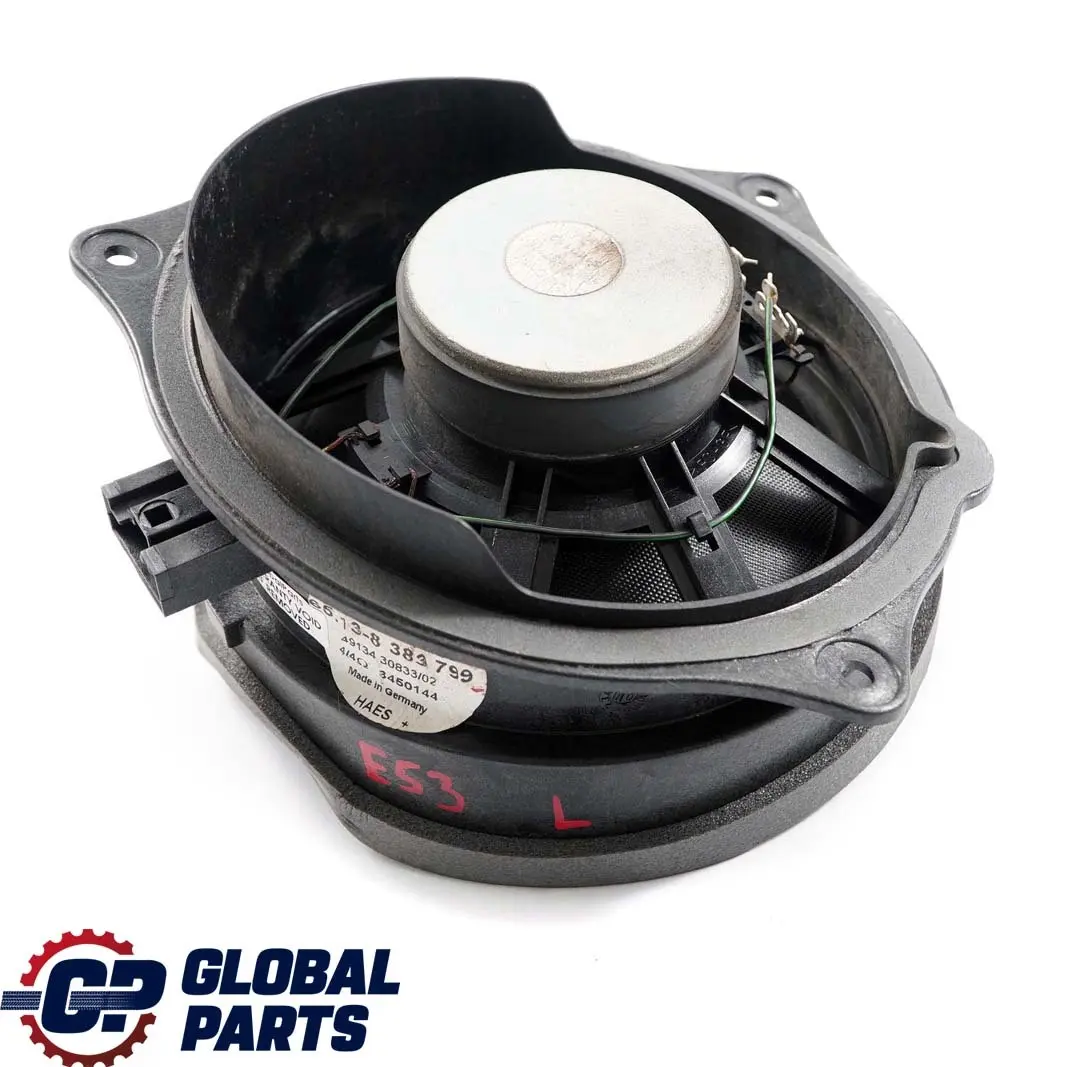 BMW X5 Series E53 Door Speaker Loudspeaker Stereo Left N/S - SKU 8383799 - Part number 8383799