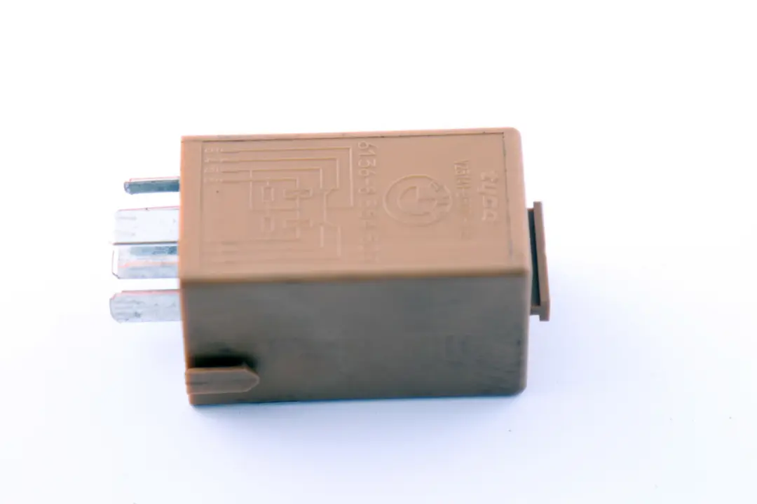 Windscreen Wipers Relay Brown to BMW E46 E60 E61 E63 E64 with Part number 8384505 BMW E46 E60 E61 E63 E64 Windscreen Wipers Relay Brown - SKU 8384505 - Part number 8384505