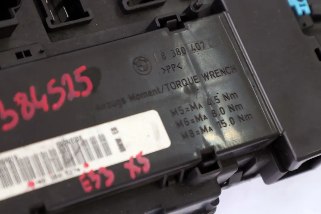 BMW X5 E53 Scatola Dei Fusibili 6113 - SKU 8384525 - Numero di parte 8384525